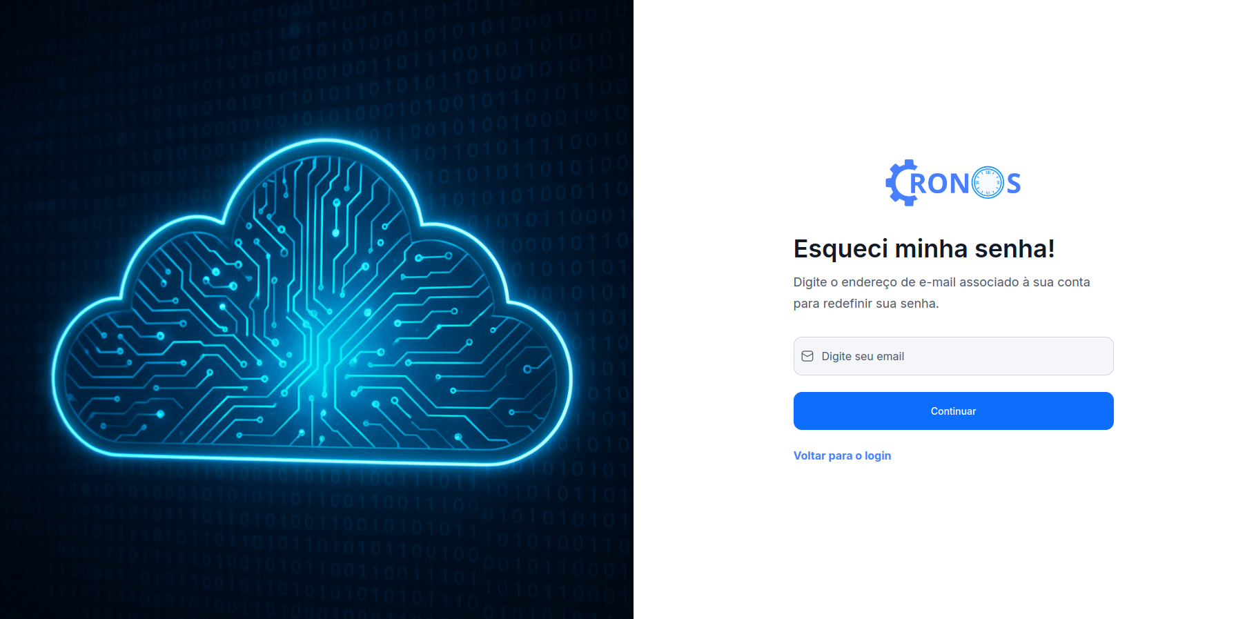 Esqueci minha senha